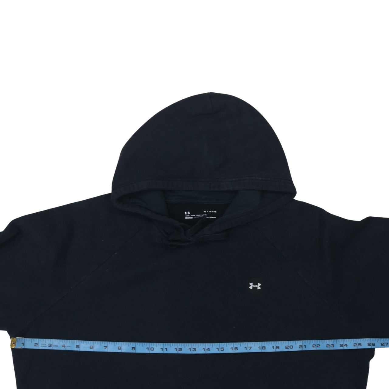 Mens UK Size XL Under armour Black Pullover Hoodie