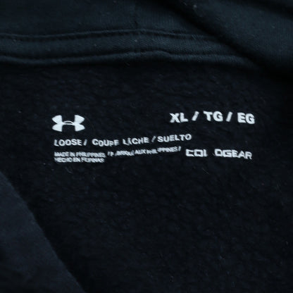 Mens UK Size XL Under armour Black Pullover Hoodie
