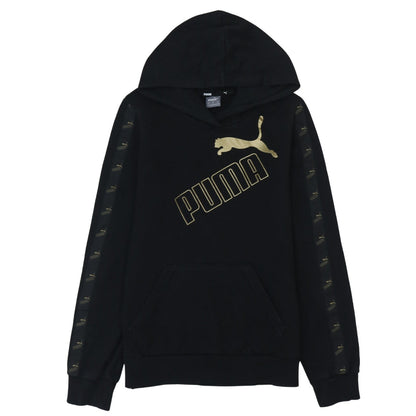 Mens UK Size XS PUMA Black Pullover Hoodie