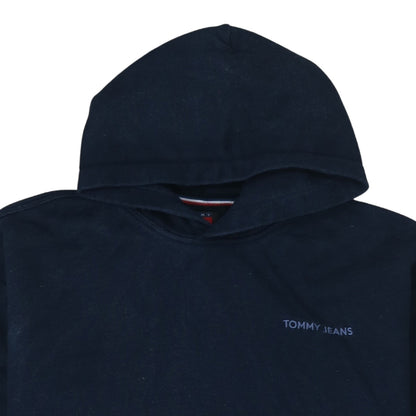 Mens UK Size M Tommy Jeans Blue Pullover Hoodie