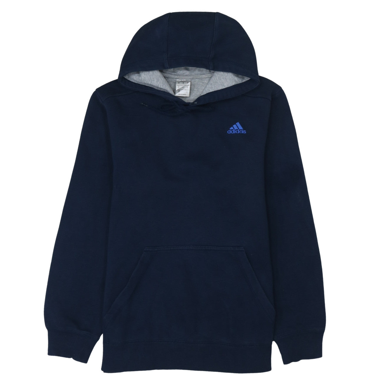 Mens UK Size M adidas Blue Pullover Hoodie