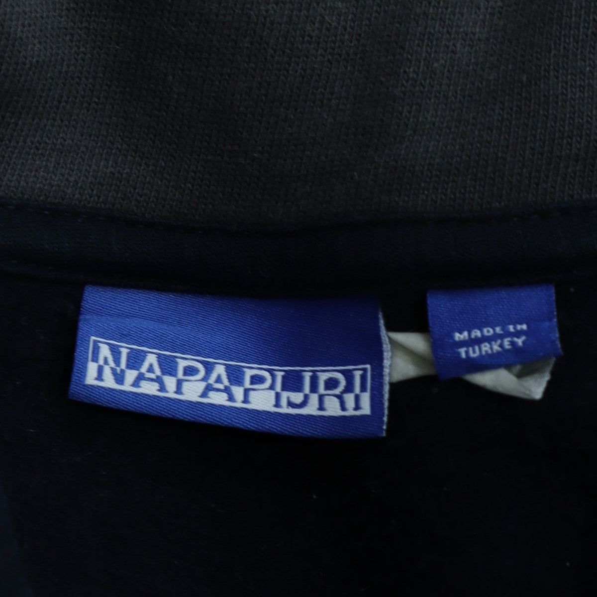Mens UK Size S Napapijri Blue Pullover Sweatshirt