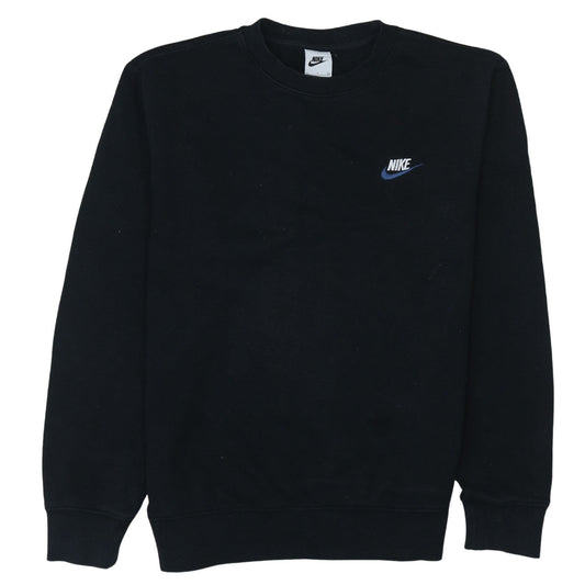 Mens UK Size XS Nike Black Pullover Sweatshirt