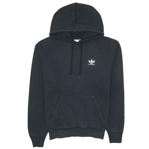 Mens UK Size S adidas Black Pullover Hoodie