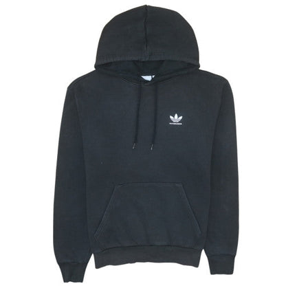 Mens UK Size S adidas Black Pullover Hoodie