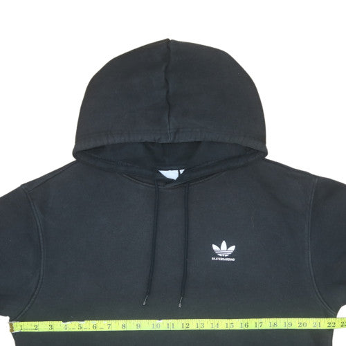 Mens UK Size S adidas Black Pullover Hoodie