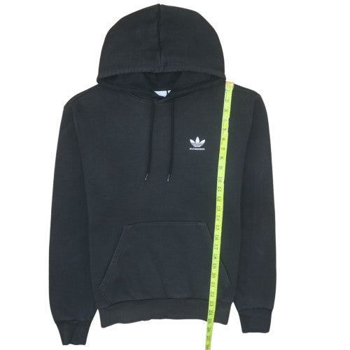 Mens UK Size S adidas Black Pullover Hoodie