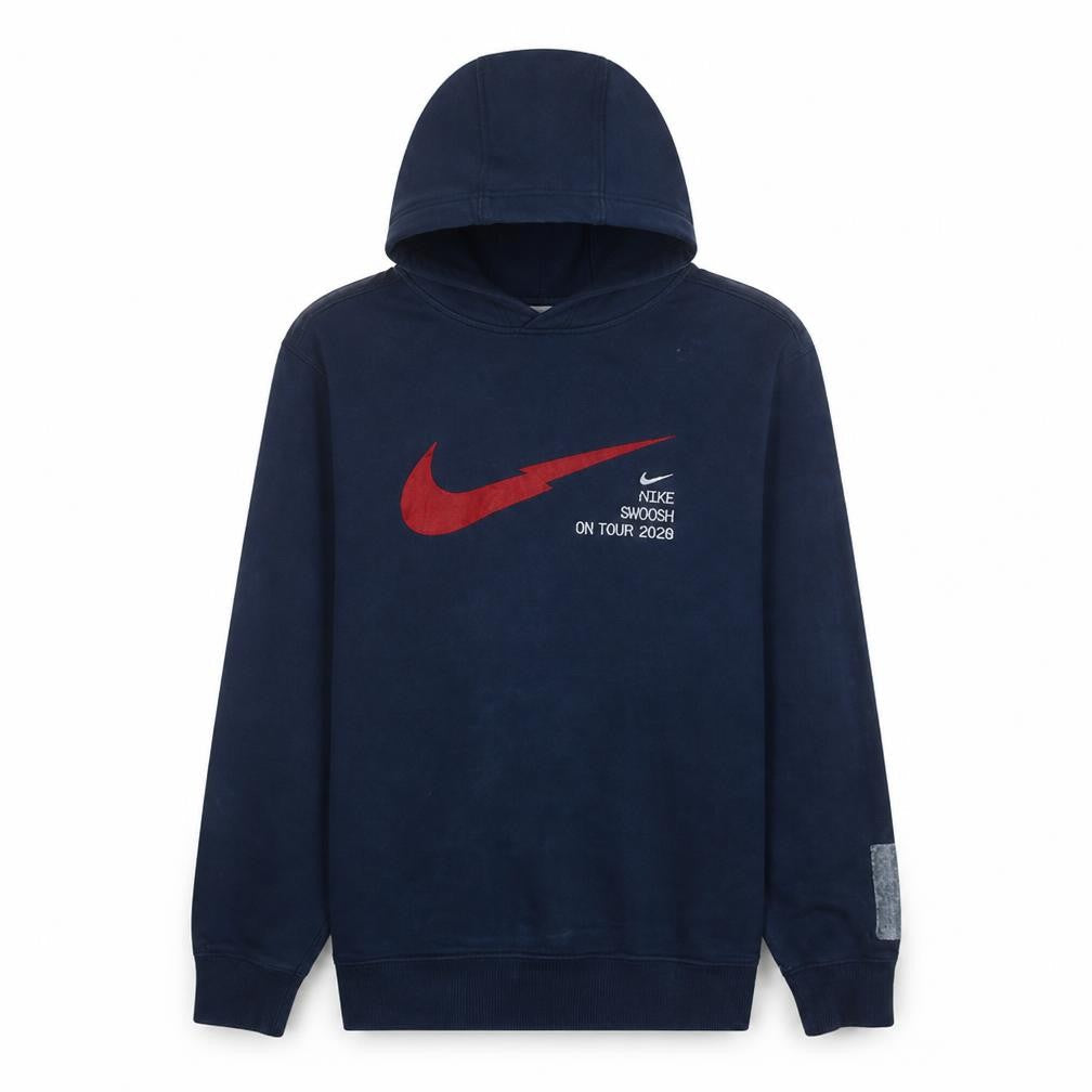 Mens UK Size S Nike Blue Pullover Hoodie