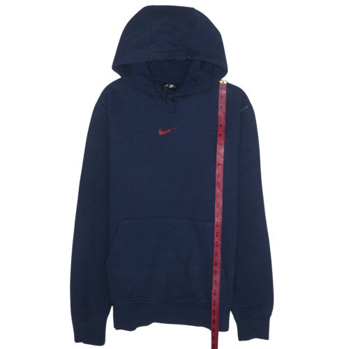 Mens UK Size S Nike Blue Pullover Hoodie