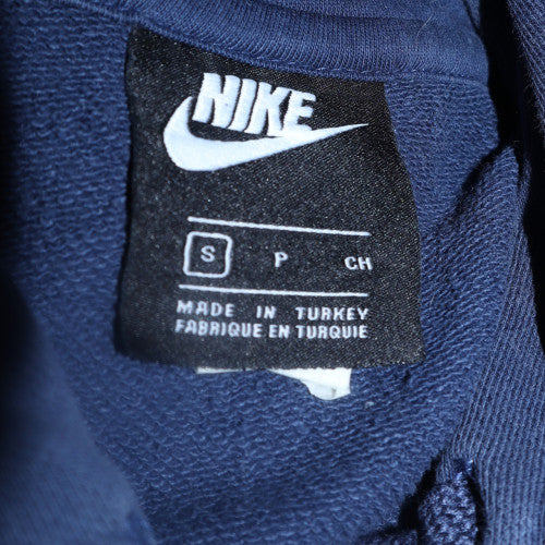 Mens UK Size S Nike Blue Pullover Hoodie
