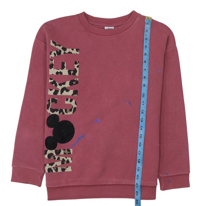 Teens UK Size 9-10 George Pink Pullover Sweatshirt