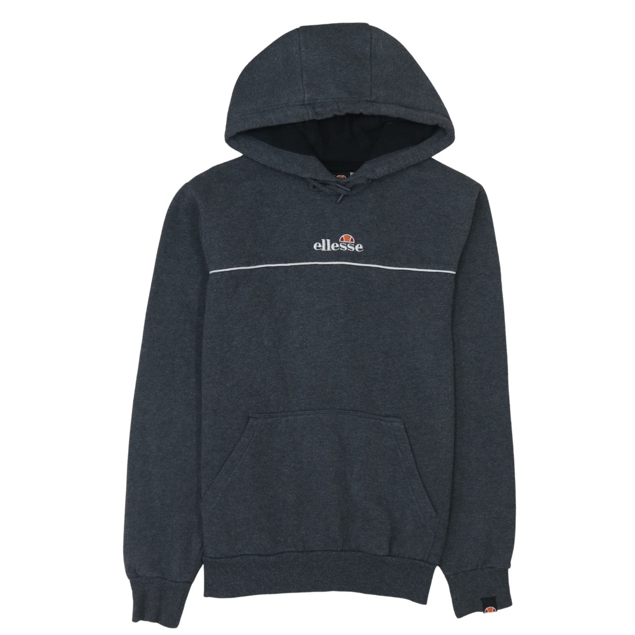 Mens UK Size S ellesse Grey Pullover Hoodie