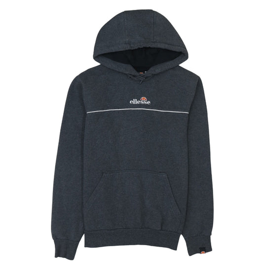 Mens UK Size S ellesse Grey Pullover Hoodie