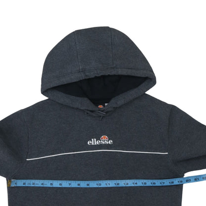 Mens UK Size S ellesse Grey Pullover Hoodie