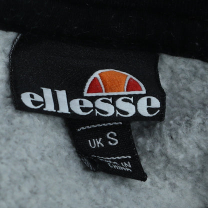 Mens UK Size S ellesse Grey Pullover Hoodie