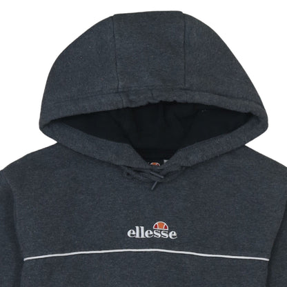 Mens UK Size S ellesse Grey Pullover Hoodie
