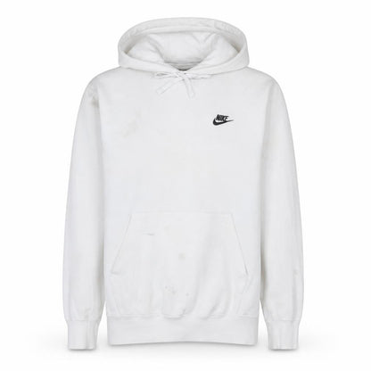 Mens UK Size XS Nike White Pullover Hoodie