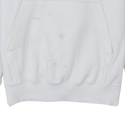 Mens UK Size XS Nike White Pullover Hoodie