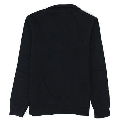 Womens UK Size 12-14 adidas Black Pullover Sweatshirt
