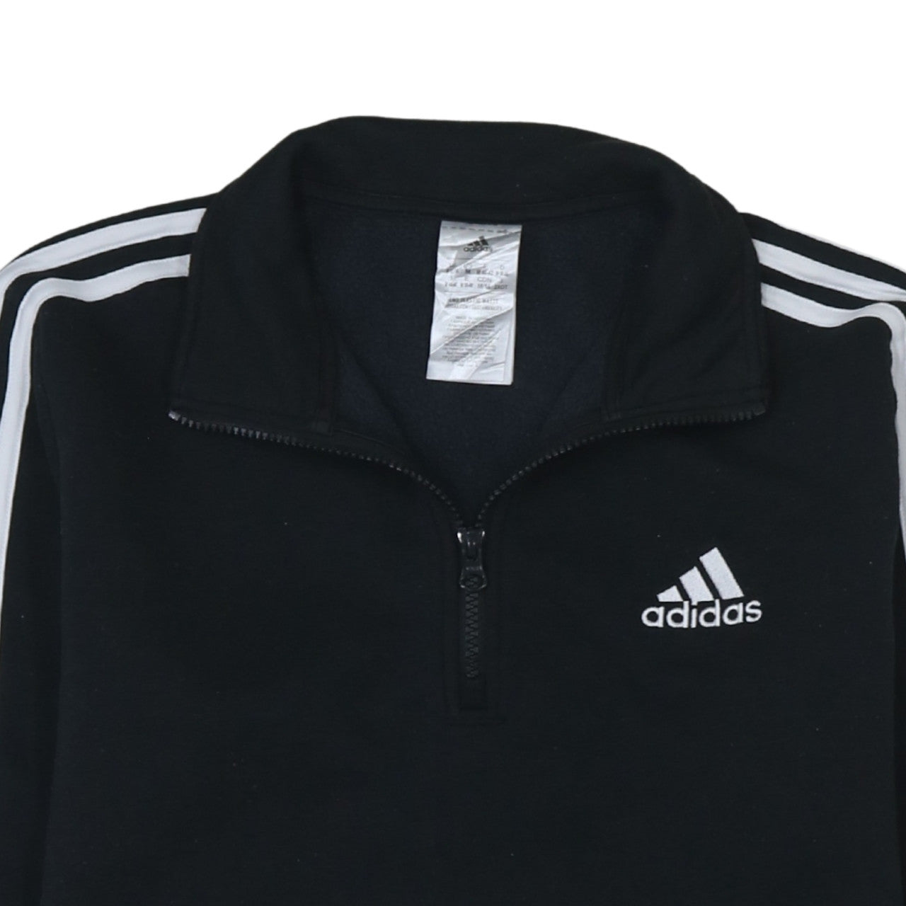 Womens UK Size 12-14 adidas Black Pullover Sweatshirt