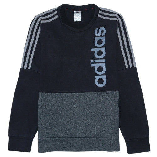 Mens UK Size M adidas Black Pullover Sweatshirt