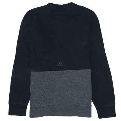 Mens UK Size M adidas Black Pullover Sweatshirt