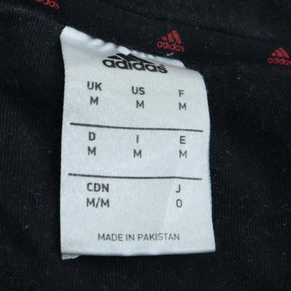 Mens UK Size M adidas Black Pullover Sweatshirt