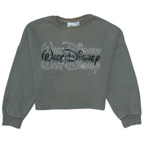 Womens UK Size 2XS Disney Grey Pullover Sweatshirt