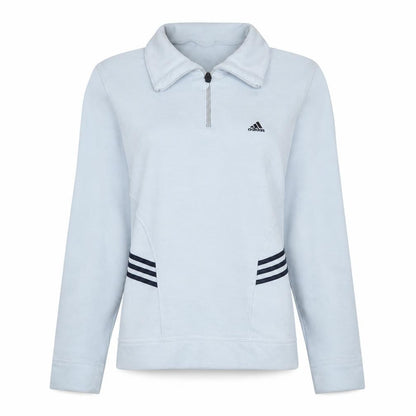 Womens UK Size 12 adidas White Pullover Sweatshirt
