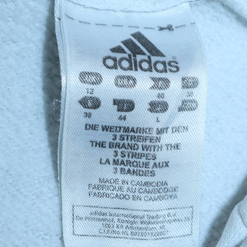 Womens UK Size 12 adidas White Pullover Sweatshirt