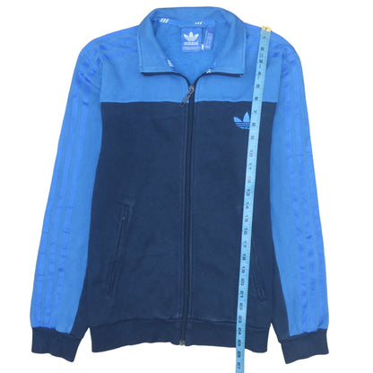 Mens UK Size XS adidas Blue Full Zip Sweatshirt