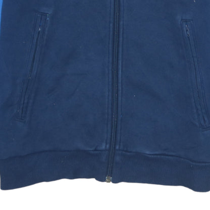 Mens UK Size XS adidas Blue Full Zip Sweatshirt