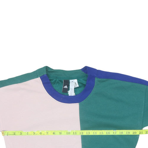 Womens UK Size S adidas Multicoloured Pullover Sweatshirt