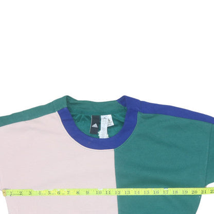 Womens UK Size S adidas Multicoloured Pullover Sweatshirt