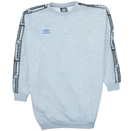 Mens UK Size S Umbro Grey Pullover Sweatshirt