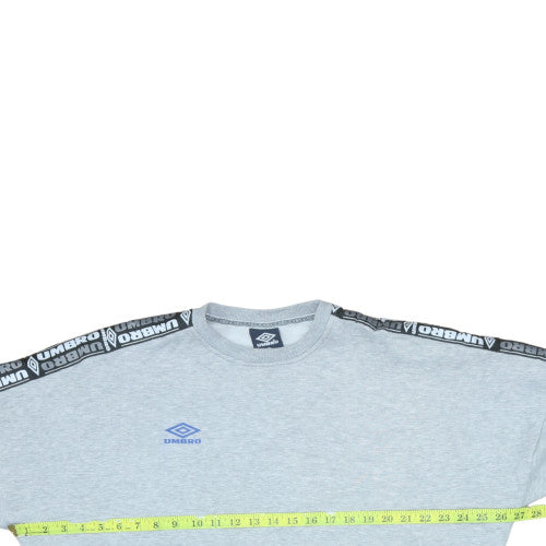 Mens UK Size S Umbro Grey Pullover Sweatshirt