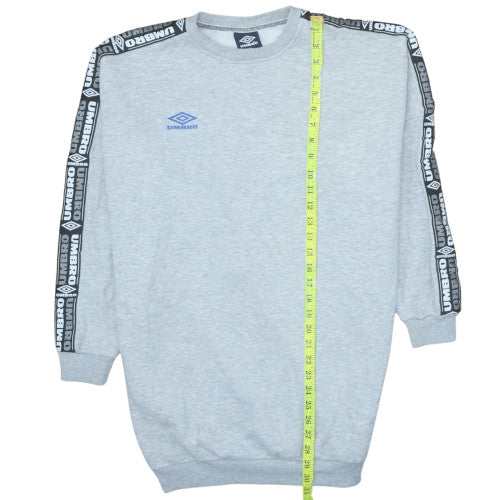 Mens UK Size S Umbro Grey Pullover Sweatshirt