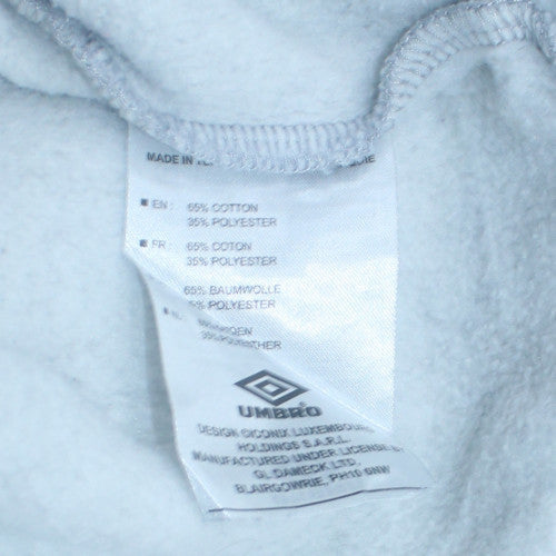 Mens UK Size S Umbro Grey Pullover Sweatshirt