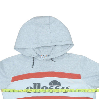Boys UK Size 16 Years ellesse Grey Pullover Hoodie