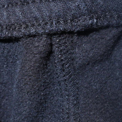 Champion Men's Black Large Fleece Jogger Trousers with Logo Tape
