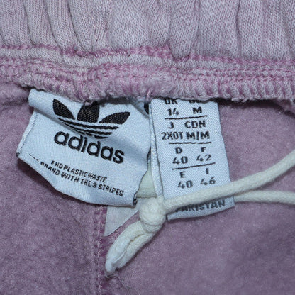 Womens UK Size M adidas Regular Fit Sweatpants Pink Trousers