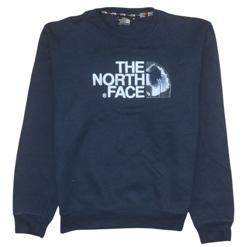 Mens UK Size M The North Face Blue Pullover Sweatshirt