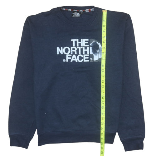 Mens UK Size M The North Face Blue Pullover Sweatshirt