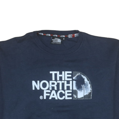Mens UK Size M The North Face Blue Pullover Sweatshirt
