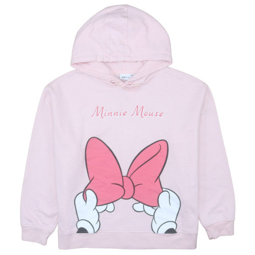 Womens UK Size XL Disney Pink Pullover Hoodie
