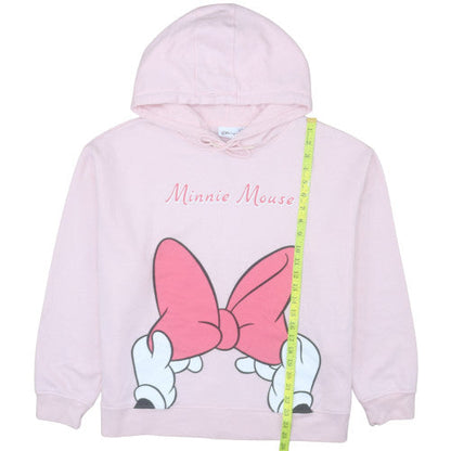 Womens UK Size XL Disney Pink Pullover Hoodie