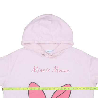 Womens UK Size XL Disney Pink Pullover Hoodie