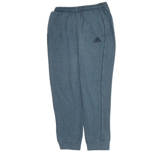 Adidas Mens Blue 2XL Jogger Fleece Activewear Trousers
