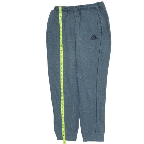Adidas Mens Blue 2XL Jogger Fleece Activewear Trousers
