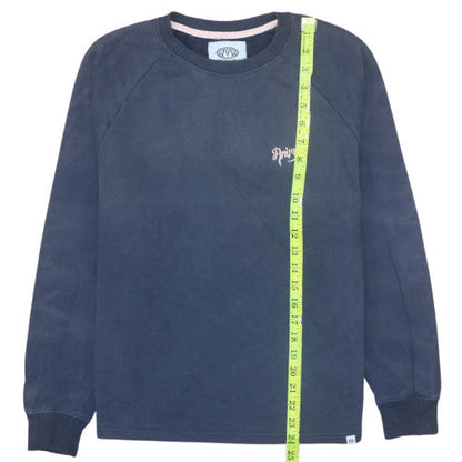 Womens UK Size 8 Animal Blue Pullover Sweatshirt